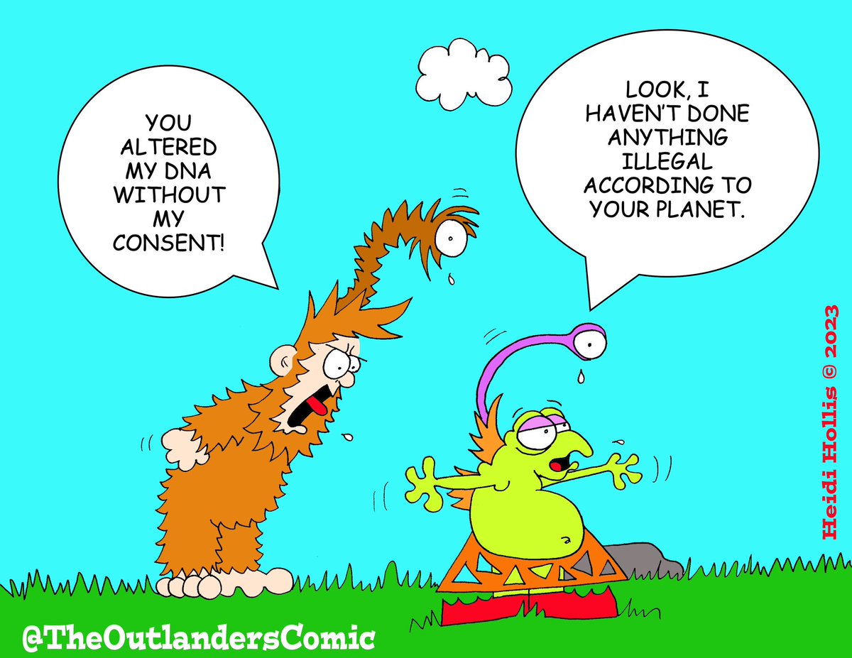 1HeidiHollis's tweet photo. DNA Etiquette? ๐ค FOLLOW US๐๐ฝ @OutlandersThe ๐๐ฝ @BigfootBits ๐๐ฝ https://t.co/zBK3sHLwGD ๐๐ฝhttps://t.co/udCC0S9RJN #shadowpeople #hatman #TheOutlandersComic #bigfootcomics #bigfoothunting #aliencomics #weeklycomics #yeti #bigfoot #bigfootsightings #hatman https://t.co/t6W69W0Jez