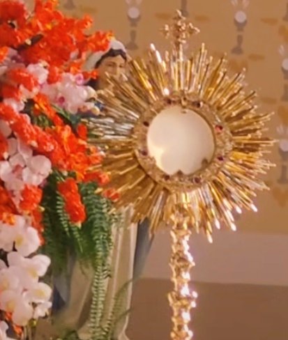 Israhel07's tweet photo. Alabado sea el Santísimo Sacramento del Altar https://t.co/cdxJLbq78Y