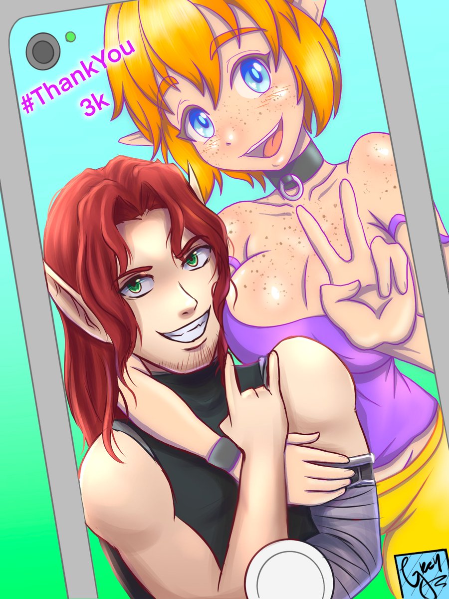 daniboweins's tweet photo. Collab [3k - @GreySketches
#oc #originalchacter #sketch #sketchart #sketchcolor #3k #collabopen #collabwithfriend
#dhael #dndcharacter
#anime #animeart #animelovers #animestyle #artdigital
#artwork #artstyle #mystyle #art #digitalart
#digitalmedia #drawing #drawings https://t.co/KzBpphqPpH