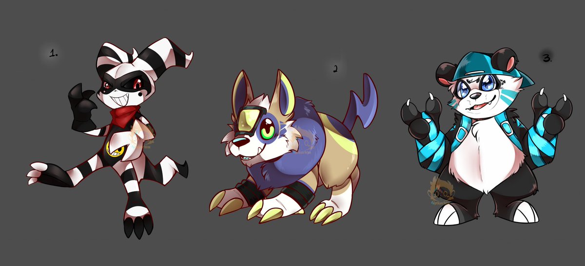 pikachim221's tweet photo. EACH- 25$ open PAYPAL
#adopts #fakemon #design #customs #hybrids #open #Adoptable #adoptme #paypal #fuzemon #fusionmon #digimon #adopts #digifakes #loogamon #impmon #bearmon #yamper #pandamon
furaffinity/Deviantart https://t.co/GinZ1q7Ctm https://t.co/Nqcbm1gj3a https://t.co/WDhFr3gNzR