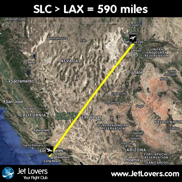 erik_river's tweet photo. My flight #86 on #JetLovers: SLC > LAX - another 590 miles in the air! https://t.co/KlNT4YI16H https://t.co/R3M3nWghE2