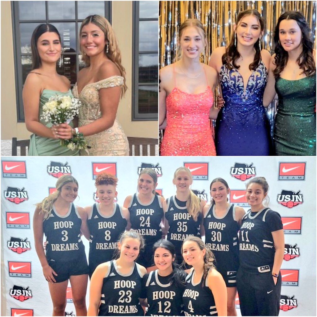 Sam and Bella traveled to Milwaukee to play on Friday, went home to IL for prom on Saturday, and then came back to WI on Sunday morning to play again. ❤️ their dedication. Thank you, Origel and Frohling families for making it happen! #BeautifulBallers📸 #IHD🏀💪🏼