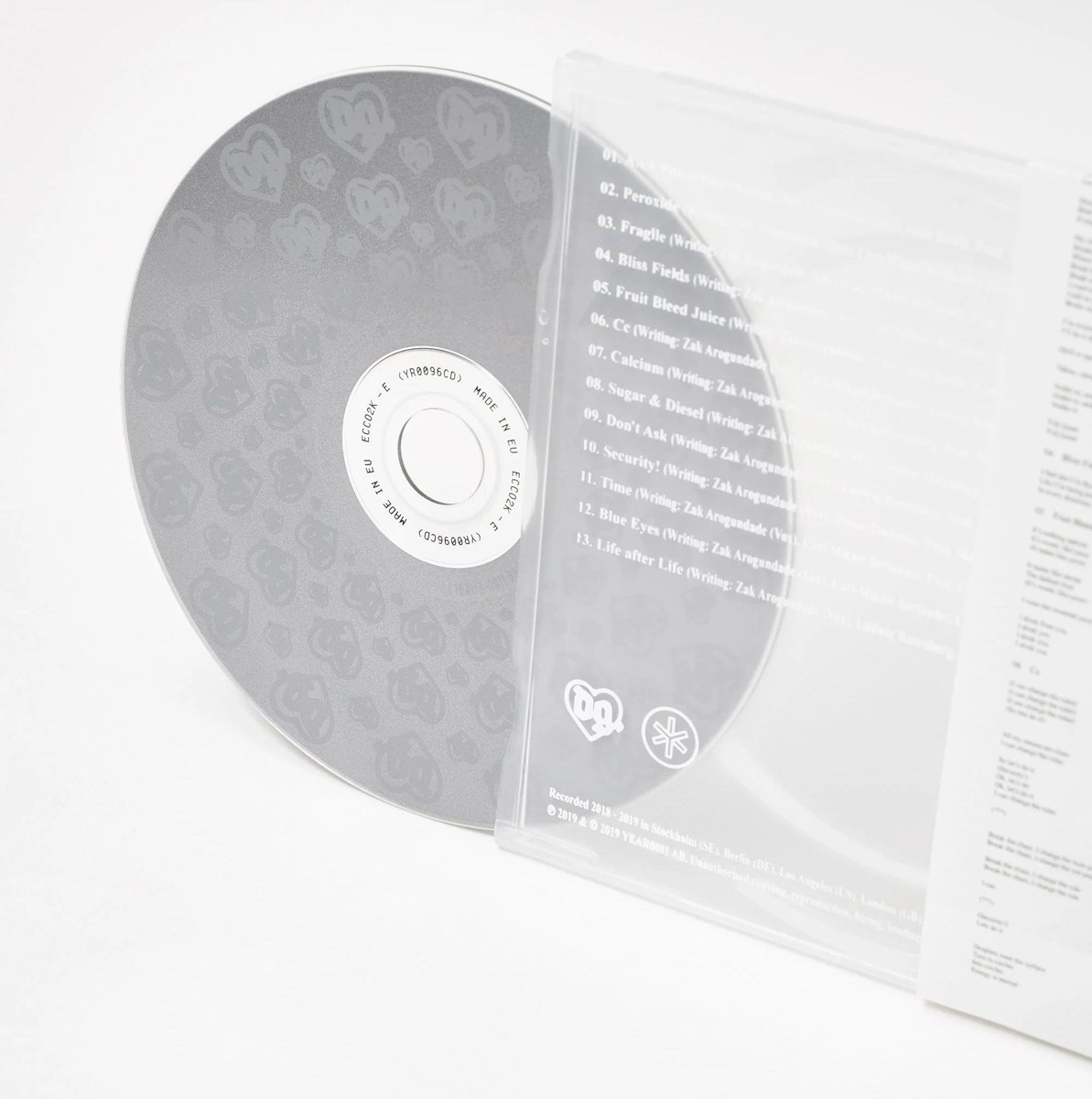 ecco2k: “e” compact disc (2019)