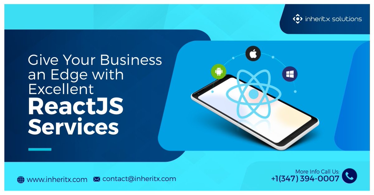 inheritx's tweet image. At InheritX Solutions, we offer the best-in-class ReactJS services to build enterprise-level web applications and UIs for mobile apps. Do you want to know more? Let&apos;s connect!  bit.ly/3LchmYs
#reactjs #development #Services