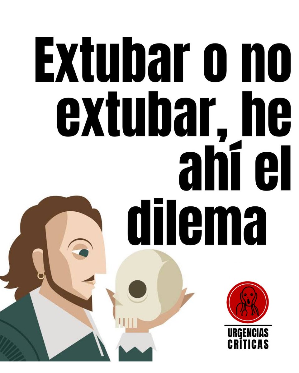 Extubar o no extubar. He ahí el dilema. 

👍🏿No te olvides de compartir para llegar más lejos 

DOI: 10.1177/08850666221095436 journals.sagepub.com/home/jic
