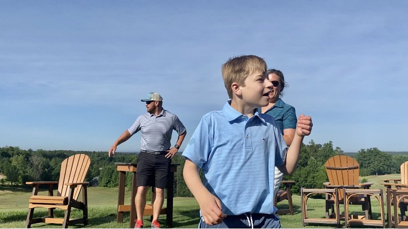 k_h_ely's tweet photo. @CoachEly64 and I are gearing up for the 8th Annual Stetson’s Chip Away @ AS! Come join us on 6/9 for a huge celebration and great cause. https://t.co/u7aFme8Wya https://t.co/3mMPQeAXNV