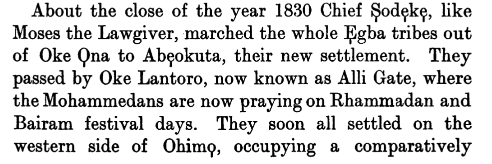 Interesting find. Another proof that there were Muslims in Abeokuta before the European missionaries. @ThinkYoruba_1st @YorubaHistory 
@TheYemiKing