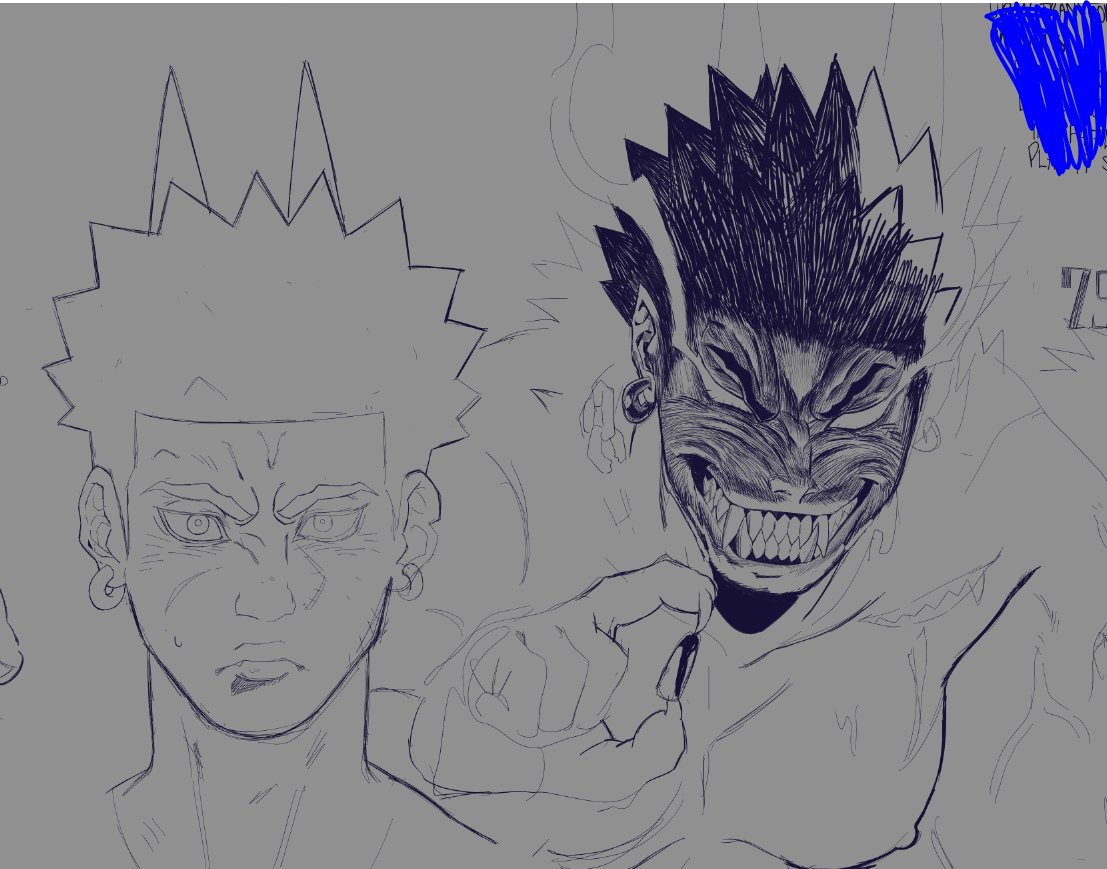 「blind faith / blinding rage 」|axel 👹 @ pinnedの漫画