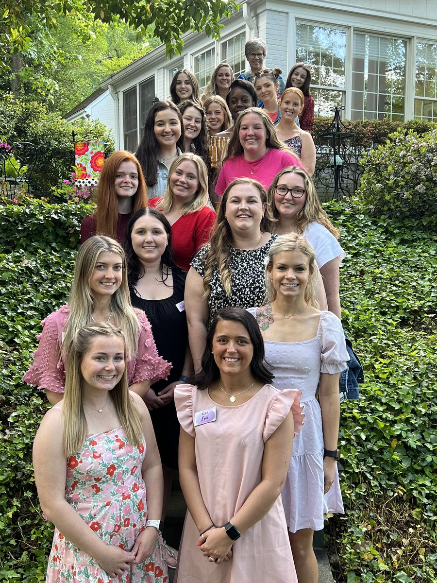 Always a wonderful afternoon to host the women of KDA for their annual tea. #AverettFamily