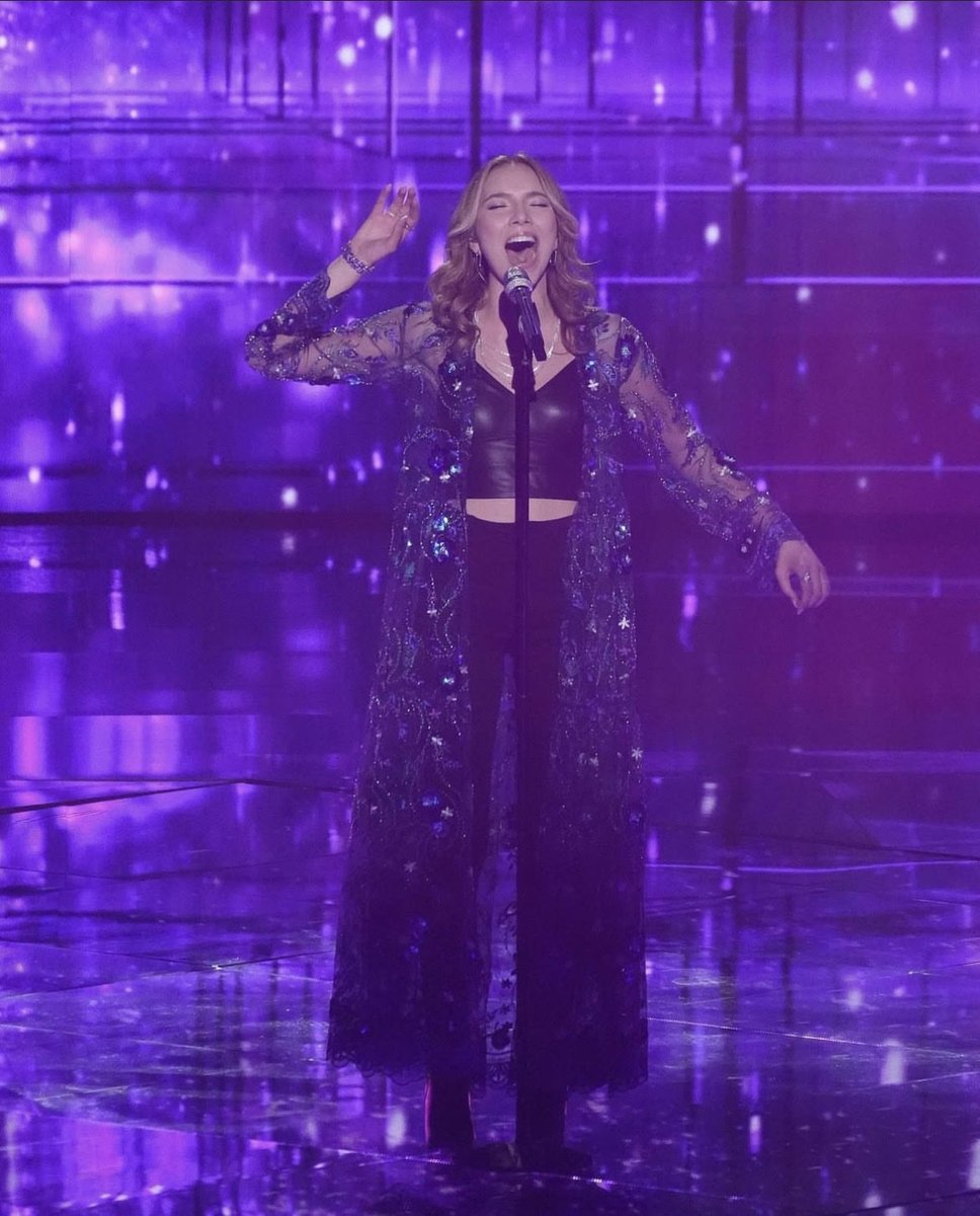 My emotions over came me once I stood behind that mic and heard them replay my idol journey. I've never cried while singing and made it through that song before so that was an accomplishment in itself. I love you all and I hope to prove I'm worthy for your vote for Top 12 💕