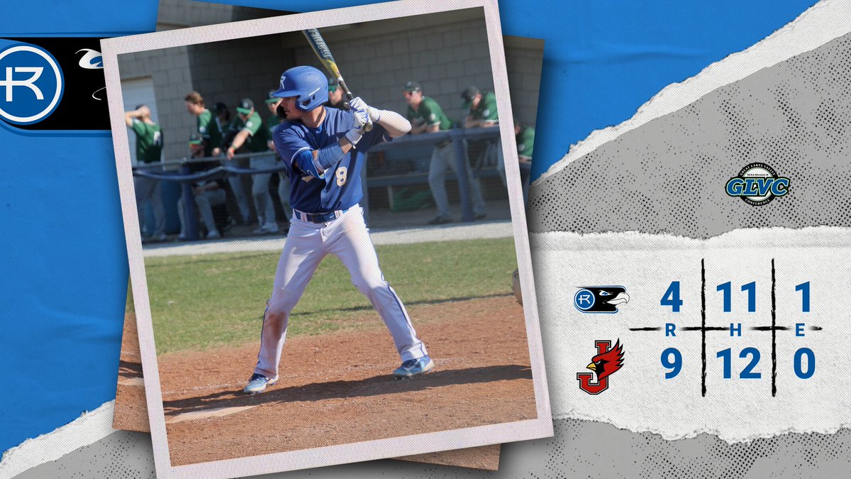 RUhawks's tweet photo. Baseball drops series finale at William Jewell, 9-4. Cole Wagner leads the Hawks with a home run and three hits. https://t.co/kmyW5HCIX1