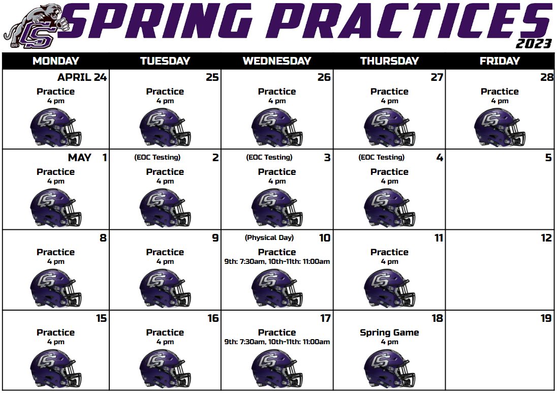MaidenArrington's tweet photo. Come watch @TheCougarWay work this Spring! https://t.co/oUL7QZSH1M