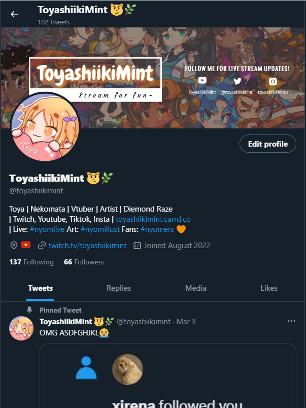 toyamint's tweet photo. I just updated my profile with my live, art n fan tags i created so pls use it when needed tq <3 (repostin this cuz of some "minor errors" π¬)
Imma take over da world with NYOM NYOM πΉ
#nyomlive #nyomillust #nyomers π§‘ https://t.co/kvr5HKZeEY