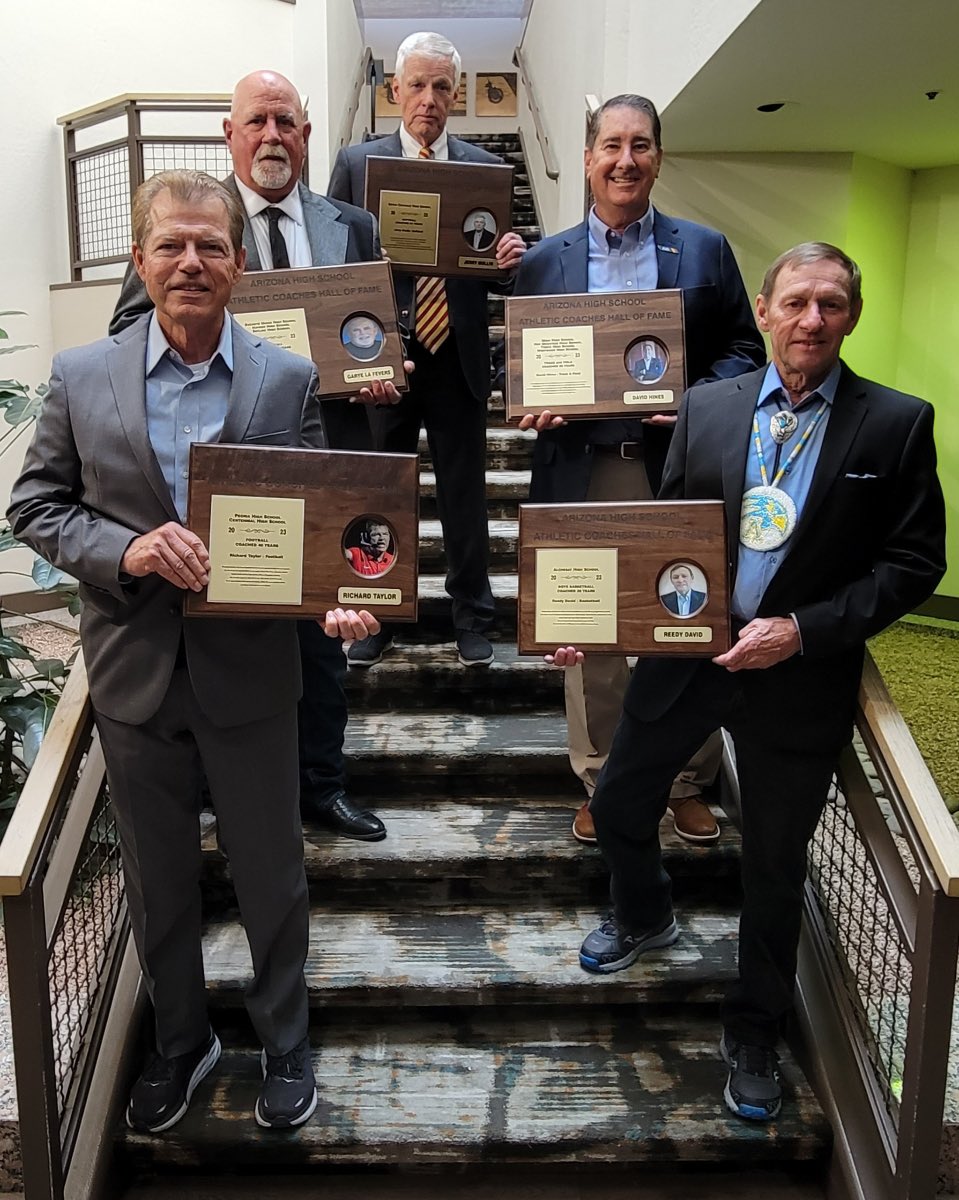 CeHSathletics's tweet photo. Congratulations Coach Richard Taylor for becoming one of the newest AZ Coaches Hall of Fame Inductees. You’ve been Centennial’s Hall A Famer for a long while. A very well deserved honor. https://t.co/H0HqlDC54P