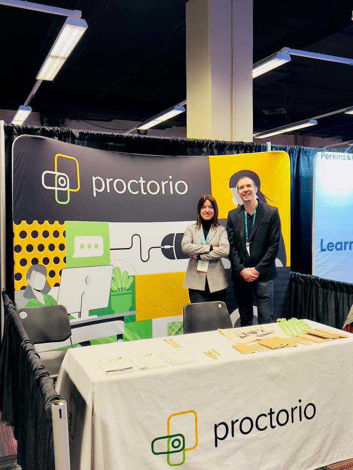 proctorio's tweet photo. Join us @AACSB at #ICAM23 this morning for continental breakfast and networking in the Exhibit Hall! We're at Booth 725. 😉 #Proctorio #EdTech #OnlineProctoring #PathwaysToImpact https://t.co/m5eGORT1Fi