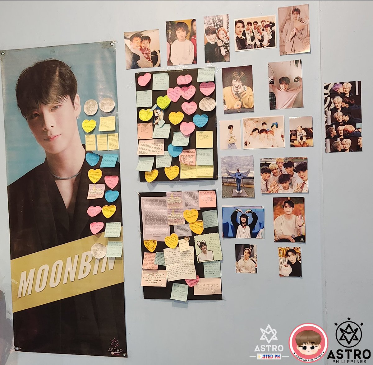 astrounitedph's tweet photo. AROHAs~ Thanks for giving ur time in our "Memorial Mass and Tribute to Moonbin" 

We hope that somehow thru this event, we have ease your pain and now you are all in a good state because finally we have laid to rest our binnie in his resting place ❤️

Be strong!
@officialastroph https://t.co/dccsNFlsGO