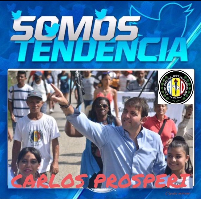 Extraordinaria Gira de nuestro Candidato Presidencial <a href="/prospericarlos/">Carlos M. Prosperi</a> por el Zulia y Mérida demuestran que <a href="/ADemocratica/">Acción Democrática</a> tiene Organización, Pueblo y Estrategia para Ganar las Primarias desde <a href="/ADSantaRitaM/">Acción Democrática Santa Rita CEM</a> y nuestro Líder y Alcalde Alenis Guerrero Votaremos por Voz