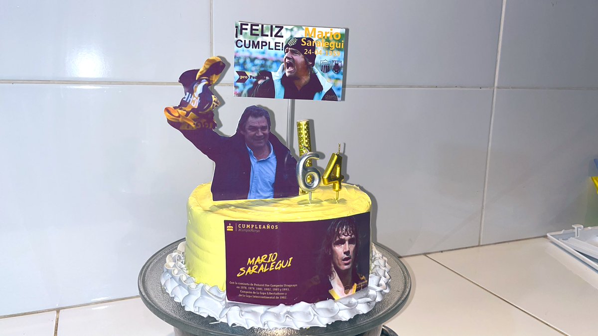 Regalo de cumple, 64 a full, gracias a todos, en especial al fútbol uno de mis grandes amores, vamo por más.