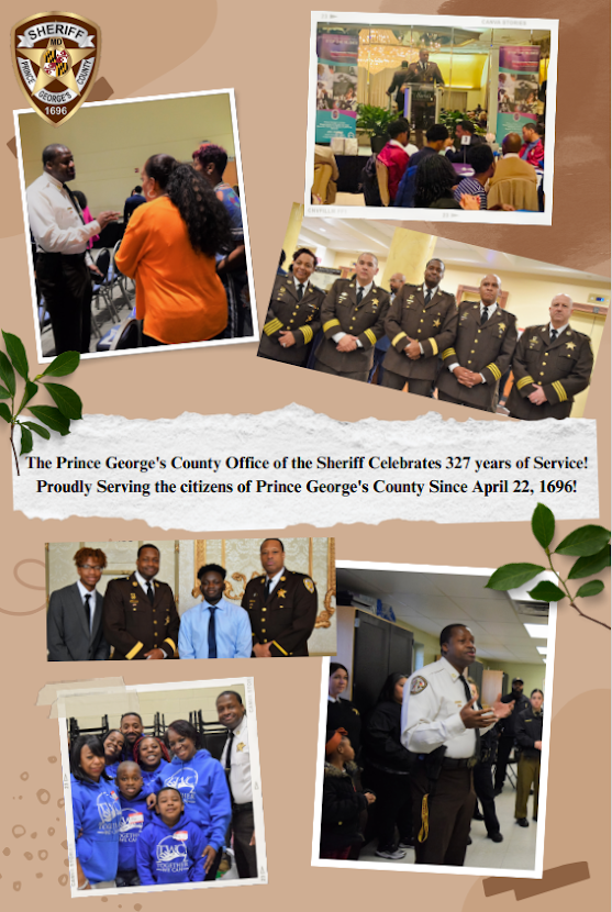 PGSheriff_PIO's tweet photo. The Prince George's County Office of the Sheriff Celebrates 327 years of service! Proudly serving the citizens of Prince George's County Since April 22, 1696! #PGSO
https://t.co/kKU682G6kq https://t.co/OjweXnkrfQ