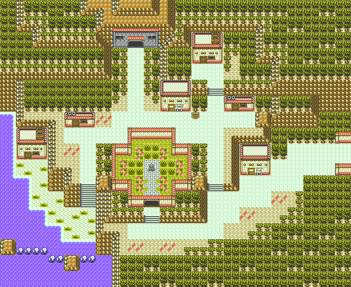 hornests1's tweet photo. Looking at this makes me nostalgic! A glimpse into one of my first attempts at making tiles, all the way back from 2019. Some of these eventually made their way into @coraldev_ 's romhack, Pokémon Coral. (Not available in the demo though!) Go check it out if you haven't already! https://t.co/mzVzRaSPy4
