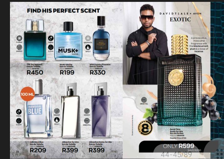 FaithRamaila's tweet photo. Gents, It Only Makes Sense To Spoil Yourself With These Dope Scents 🤗💜🔥 Ladies Spoil Your Man, He Deserves It
Get These Exceptional Offers From Avon At Affordable Prices My Valuable Customers 💕 If You're Interested Kindly DM Me 💜
#AvonSA
https://t.co/5iC3jw5Q6X https://t.co/eR03akv71Q