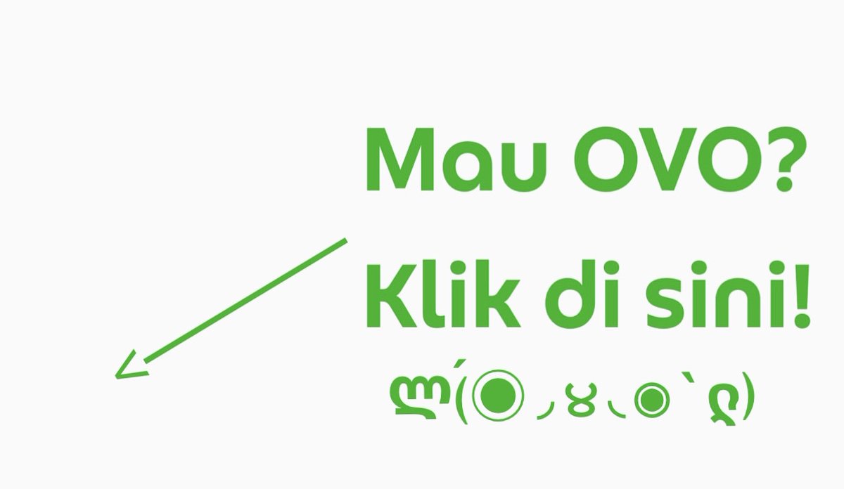 Abis lebaran gini, ✨THR mimin masih banyak✨

Bagi-bagi ke temen2 di twitter kali yah?

Yaudah dicek gambarnya, ada OVO Cash 2JUTA untuk 10 orang yang beruntung. Jangan lupa pake hestek #GrabJastip