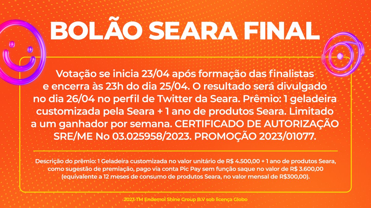 Seara BrasiI tweet media