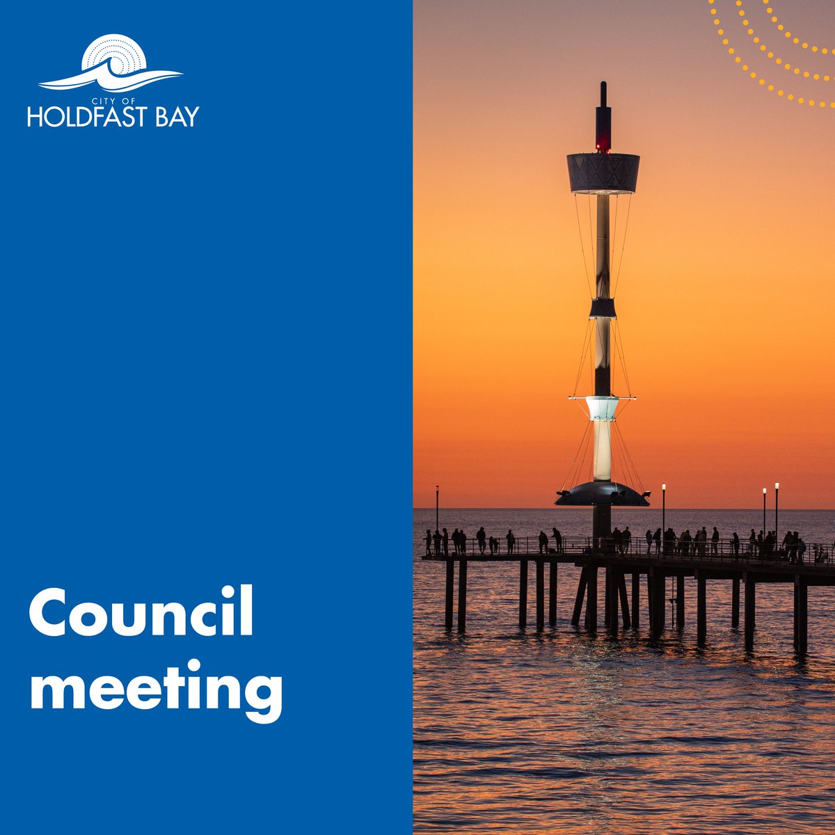 Agenda for tonight's Holdfast Bay council meeting on 26 April 2023. The meeting will be held at the Glenelg Town Hall starting at 7pm. 
 
bit.ly/Council-meetin…