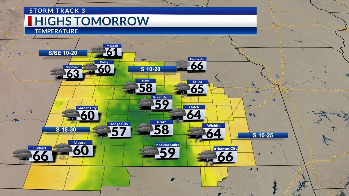 Meteorologist Lucy Doll on Twitter "Rain chances return to the