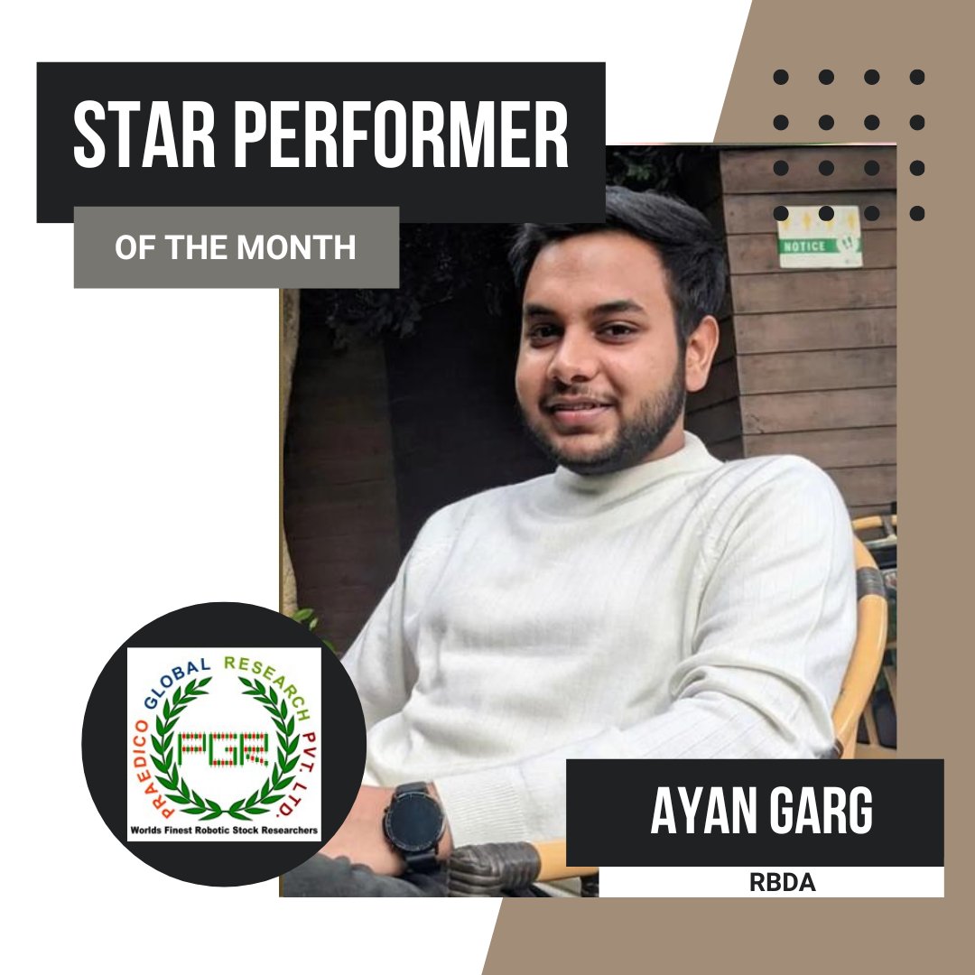 GlobalPraedico's tweet photo. Congratulations to Ayan Garg for achieving the milestones 🎊 https://t.co/H3xWH3EYVH