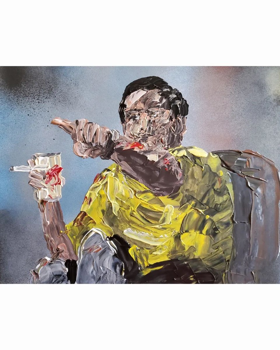 HandmadeWndrs's tweet photo. Can you name all the characters? 🤔 
Follow us and the author @andrewh4rr for more amazing art like this one!

 #handmadewonders #expressionism #artofinstagram #abstractpainting #painting #originalart #popart #originalpainting #igartist #andrewh4rr #andrewharr #andrewharrart https://t.co/hmo5yF2WyY