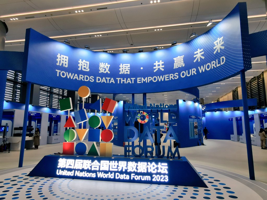 ContactPARIS21's tweet photo. Participants from 150 countries, more than 100 sessions, the world is in Hangzhou to move the needle on data for sustainable development! Join us at #UNDataForum ! https://t.co/JDz9fLrbBG