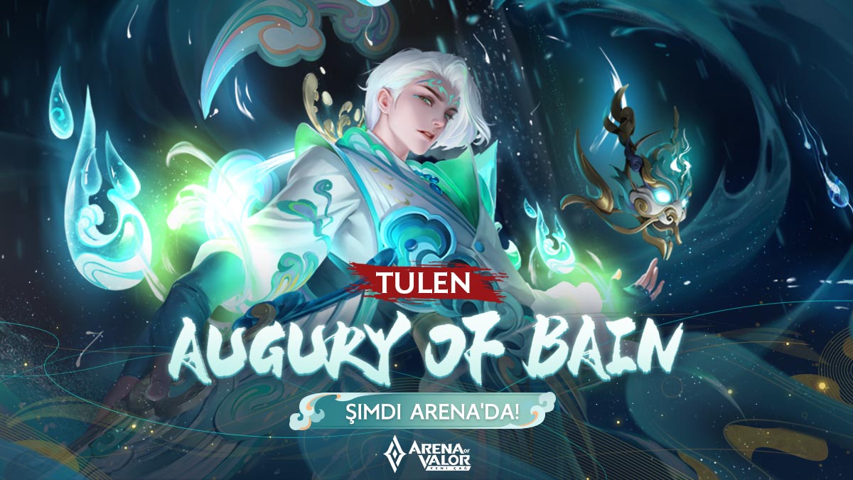 aovespor's tweet photo. Tulen-Augury of Rain
şimdi Arena'da!

Tulen yağmur yağdırma
konusunda ustalaştı ve
savaşın en zor anında
yağmur yağdıracak!

 Kazanan ol ve hepsini al!

#ArenaofValorYeniÇağ 
#AoVTR #AoVTopluluk
#Tulen https://t.co/TT4P6QECv0