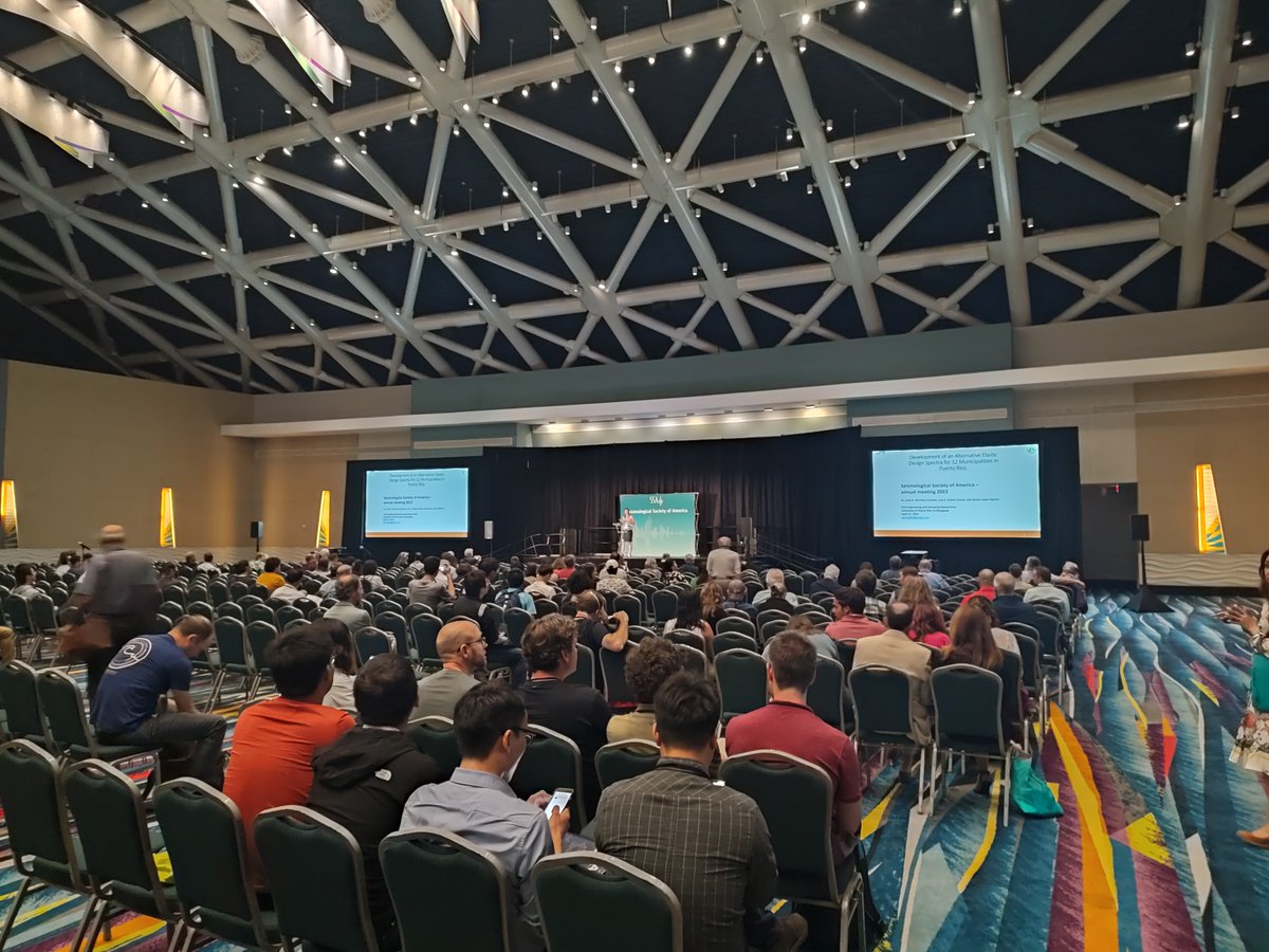 FelipeKuncar's tweet photo. Going to @SeismoSocietyAm #SSA2023 was such a great experience! I already miss you, Puerto Rico! https://t.co/6TV4OHnRNk