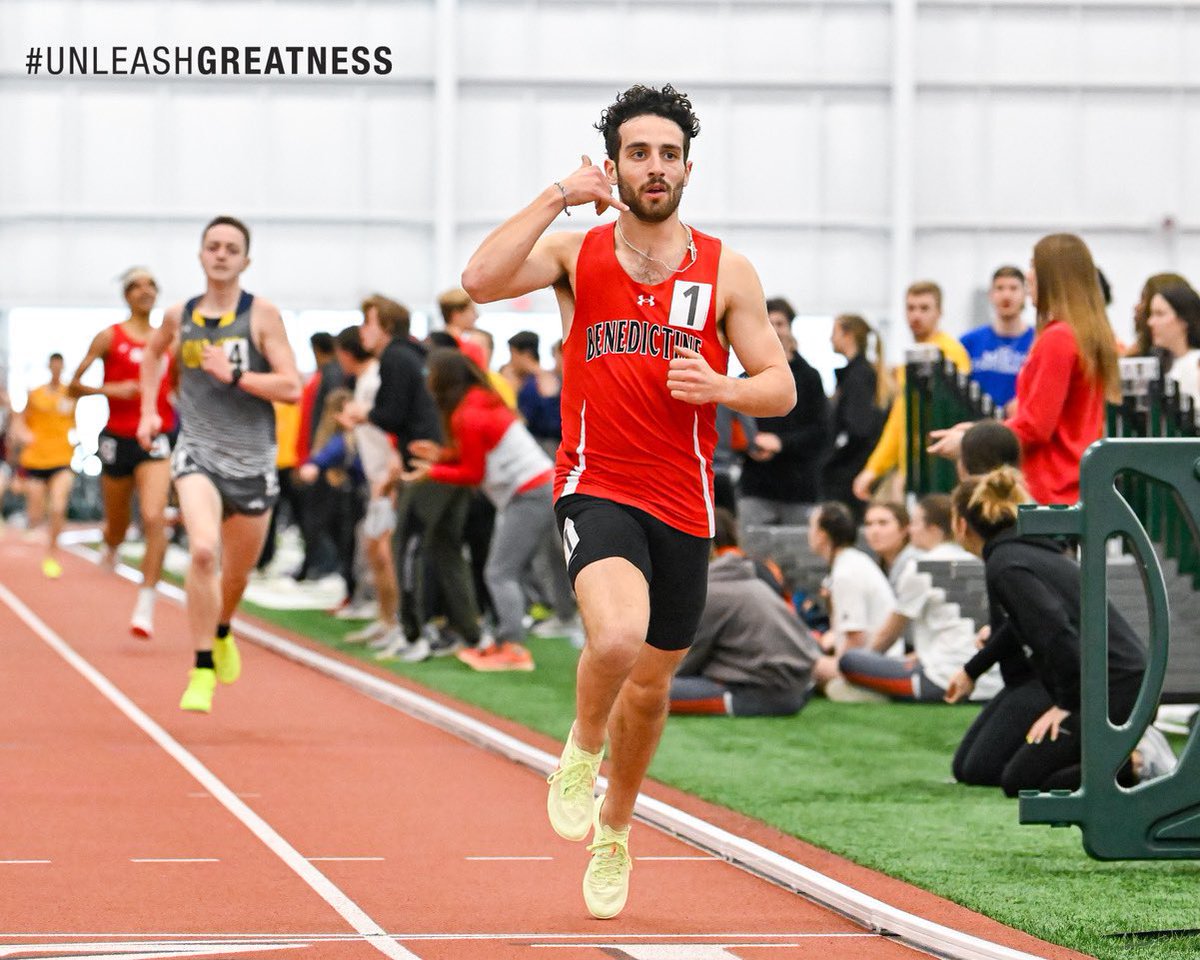 Benedictine Track/XC (@raventrackxc) on Twitter photo David Mannella runs a blistering new PR in the 800m with a time of 1:52.10 (NAIA "B" Standard) at the Midwest Classic!!!
<a href="/ravenathletics/">Raven Athletics</a>
Go Ravens!!! David Mannella runs a blistering new PR in the 800m with a time of 1:52.10 (NAIA "B" Standard) at the Midwest Classic!!!
<a href="/ravenathletics/">Raven Athletics</a>
Go Ravens!!!