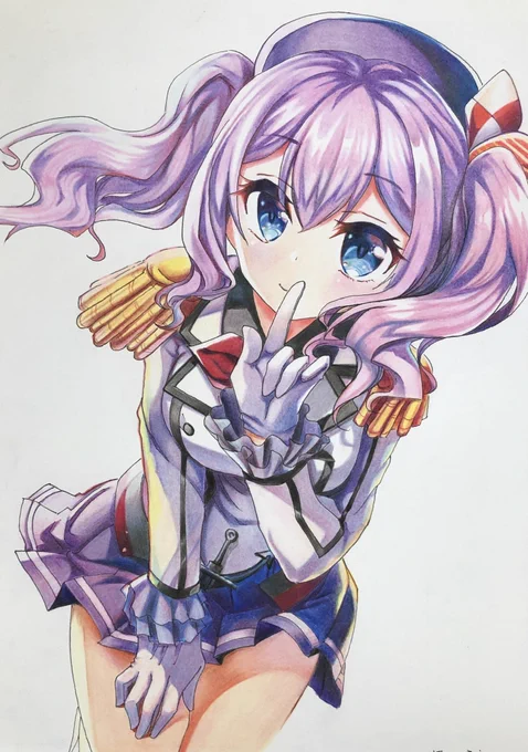 (固ツイ)模写でイラスト描いたりガンプラ、スケモ作ったりしてます。よろしくお願いします(*'˘`*)#模写 #イラスト #色鉛筆 