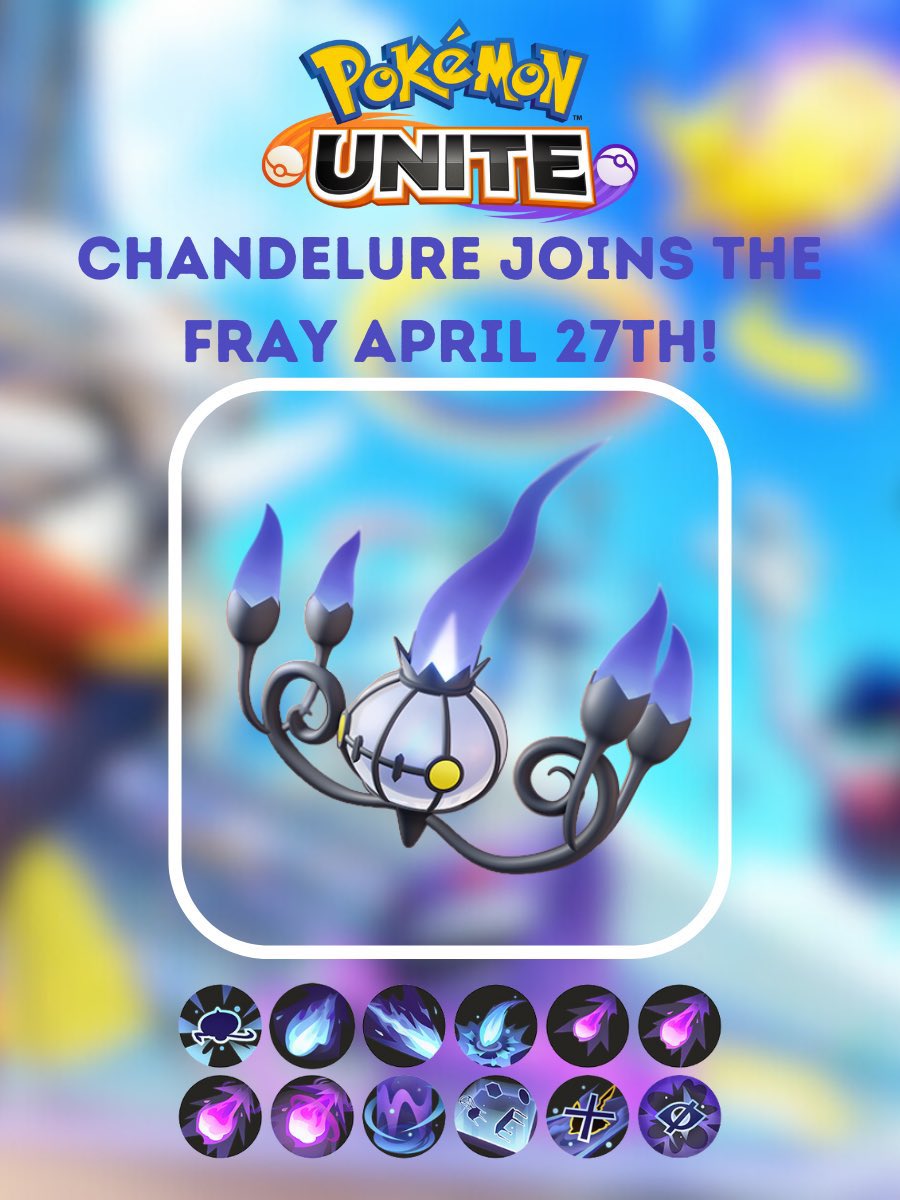 imshutdwn's tweet photo. 🎁CHANDELURE GIVEAWAY🎁

Shutdown is giving away 2 CHANDELURE #PokemonUNITE Licenses to 2 lucky winners! ✌🏾

How to enter:
1⃣Follow me on Twitter!
2⃣Like &amp; Retweet this post!
3️⃣Comment your fav Pokémon in Unite!

Winner will be drawn Fri 27th live on stream! (Read more below ⬇️) https://t.co/MQTeUX7687
