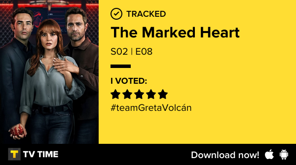 I've just watched episode S02 | E08 of The Marked Heart! tvtime.com/r/2N0ge #tvtime