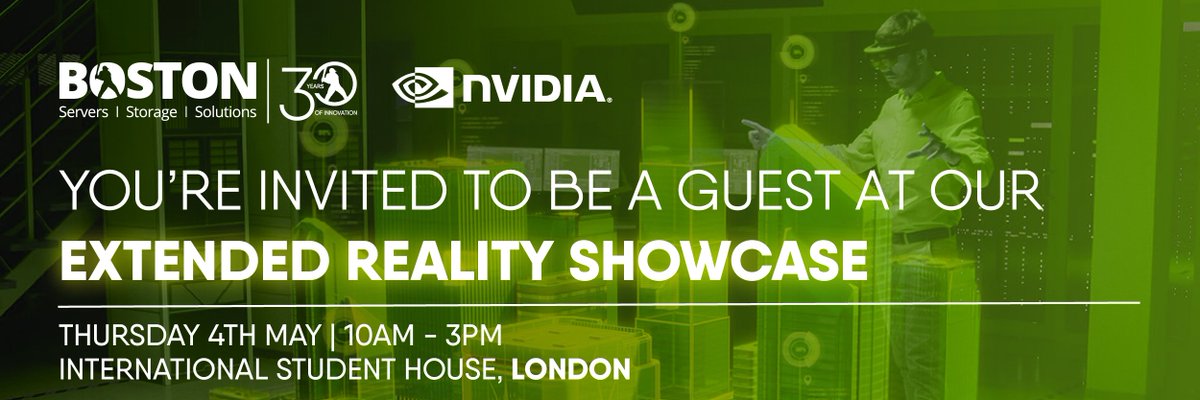 bostonlimited's tweet image. Would you be interested in seeing how @nvidia #CloudXR works in SEVERAL ENTERPRISE scenarios for multiple users? Register your interest for attending Boston’s Extended Reality showcase event in central London here &amp;gt; lnkd.in/gb2KCQEP

#WeAreHPC #ImmersiveDesign #VR