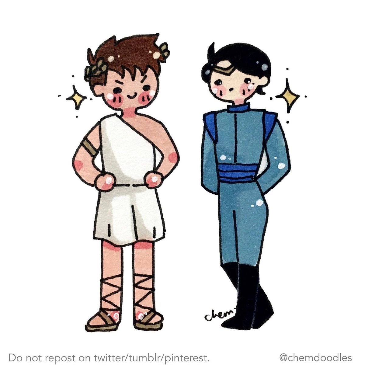 khymchem's tweet photo. Day 24: Any AU. Captive Prince AU it is! #FENCEchallenge https://t.co/qWoCut9ff8