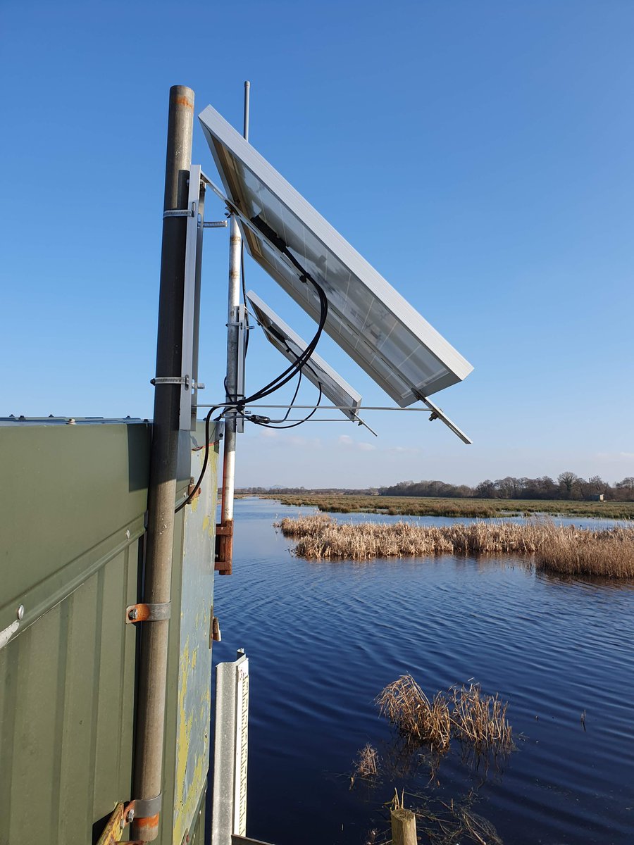 Our Info Point Solar is becoming increasingly popular - but how do you fix solar panels to a bird hide, barn or somewhere where there is no building? info-point.com/whats-the-best…