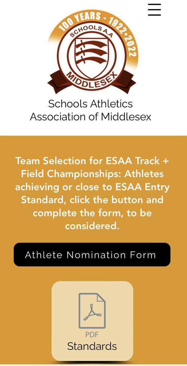 Schools' Athletic Association of Middlesex (SAAM) tweet media