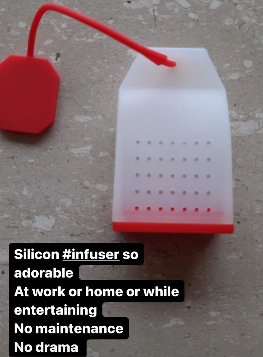 RadhikasTeas's tweet image. #infuser #siliconinfuser #teabags #teas #chai #RadhikasFineTeas