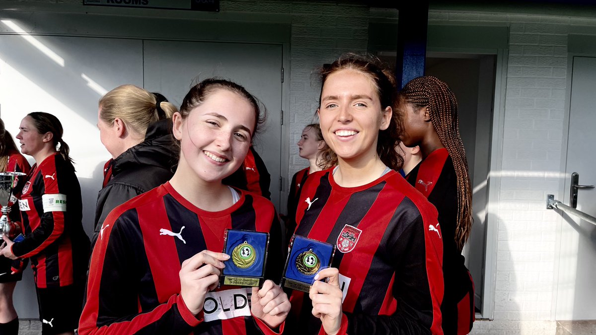 Two McKevitts winning. 
Sheff &amp; Hallam women’s Cup Final ⁦<a href="/brunsmeerafc/">Brunsmeer AFC</a>⁩