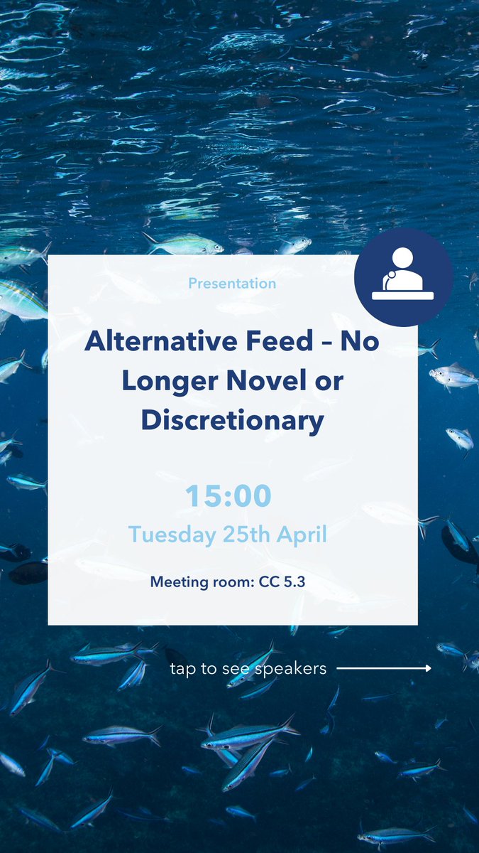 BiomarEmea's tweet photo. 𝗝𝗼𝗶𝗻 𝗕𝗶𝗼𝗠𝗮𝗿 𝗮𝘁 𝘁𝗵𝗲 𝗳𝗼𝗹𝗹𝗼𝘄𝗶𝗻𝗴 𝘀𝗲𝘀𝘀𝗶𝗼𝗻 𝗮𝘁 𝗦𝗲𝗮𝗳𝗼𝗼𝗱 𝗘𝘅𝗽𝗼 𝗚𝗹𝗼𝗯𝗮𝗹 𝟮𝟬𝟮𝟯

April 25, 15:00 - 16:00
𝗔𝗹𝘁𝗲𝗿𝗻𝗮𝘁𝗶𝘃𝗲 𝗙𝗲𝗲𝗱 – 𝗡𝗼 𝗟𝗼𝗻𝗴𝗲𝗿 𝗡𝗼𝘃𝗲𝗹 𝗼𝗿 𝗗𝗶𝘀𝗰𝗿𝗲𝘁𝗶𝗼𝗻𝗮𝗿𝘆

https://t.co/e0y5BXU00t

#SEG23 https://t.co/plBikVaNPt