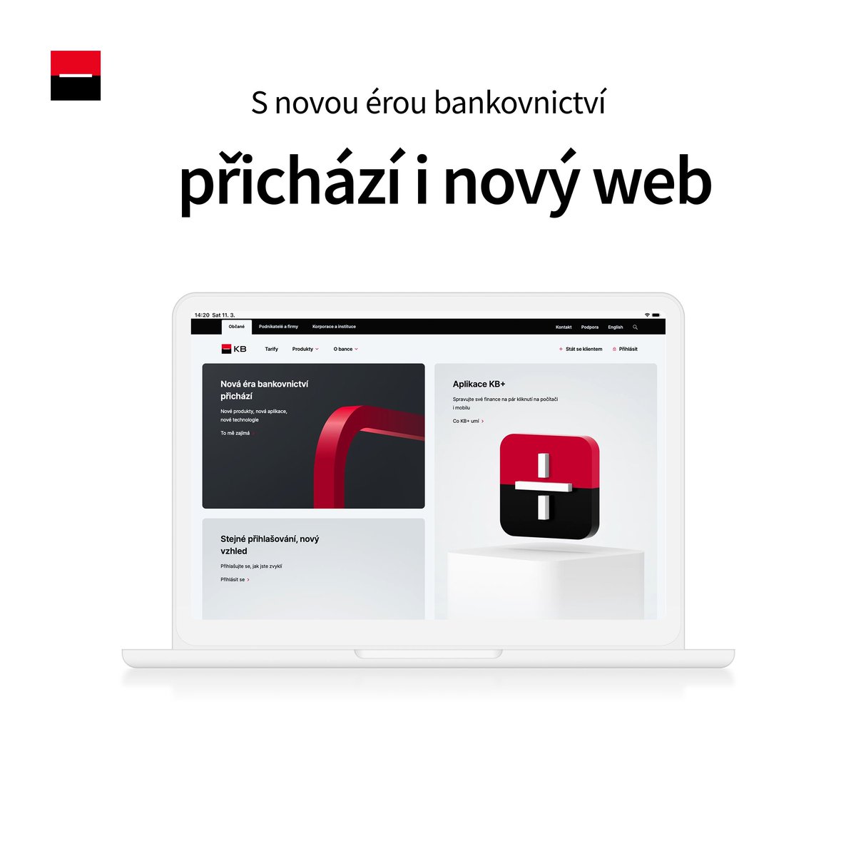 komercka's tweet photo. [#novyweb] 🌐 Navštivte náš nový web https://t.co/HUwv82f9A4. Je přehlednější, jednodušší a v novém designu. https://t.co/Vg26t22PE7