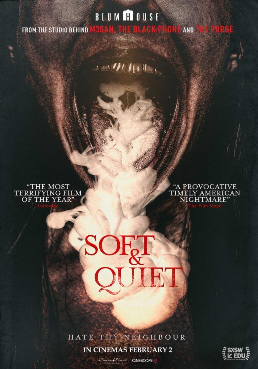 InSitgesWeTrust's tweet photo. BUF. El viernes que viene estrenan 'Soft &amp; Quiet' (aquí traducida como 'El club del odio') en @Filmin. Agarraos. Una de las películas que más mal cuerpo me ha dejado en los últimos tiempos. https://t.co/1HUGX7hmdW
