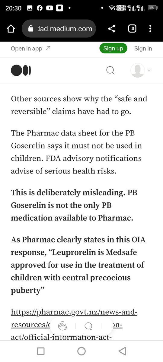 Have Pharmac and Medsafe been captured by trans activists? As the photo shows they're pushing a puberty blocker called Lupron as safe for kids. Read the linked story... they're either lying or incompetent. How can we trust 'informed consent' in NZ? statnews.com/2017/02/02/lup…