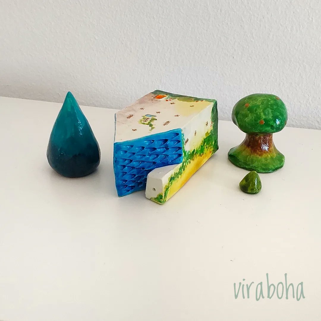 New handmade ceramic watercolor house in our family shop ♥️ 
viraboha.etsy.com

#viraboha #etsy #ceramic #housecharm #amulet
#Ukraine️ #art  #ceramichouse #smallgift #jewelry #tinygift #fairyhouse #ring #watercolor #miniature #Collectible #smallhouse #handmade #pottery