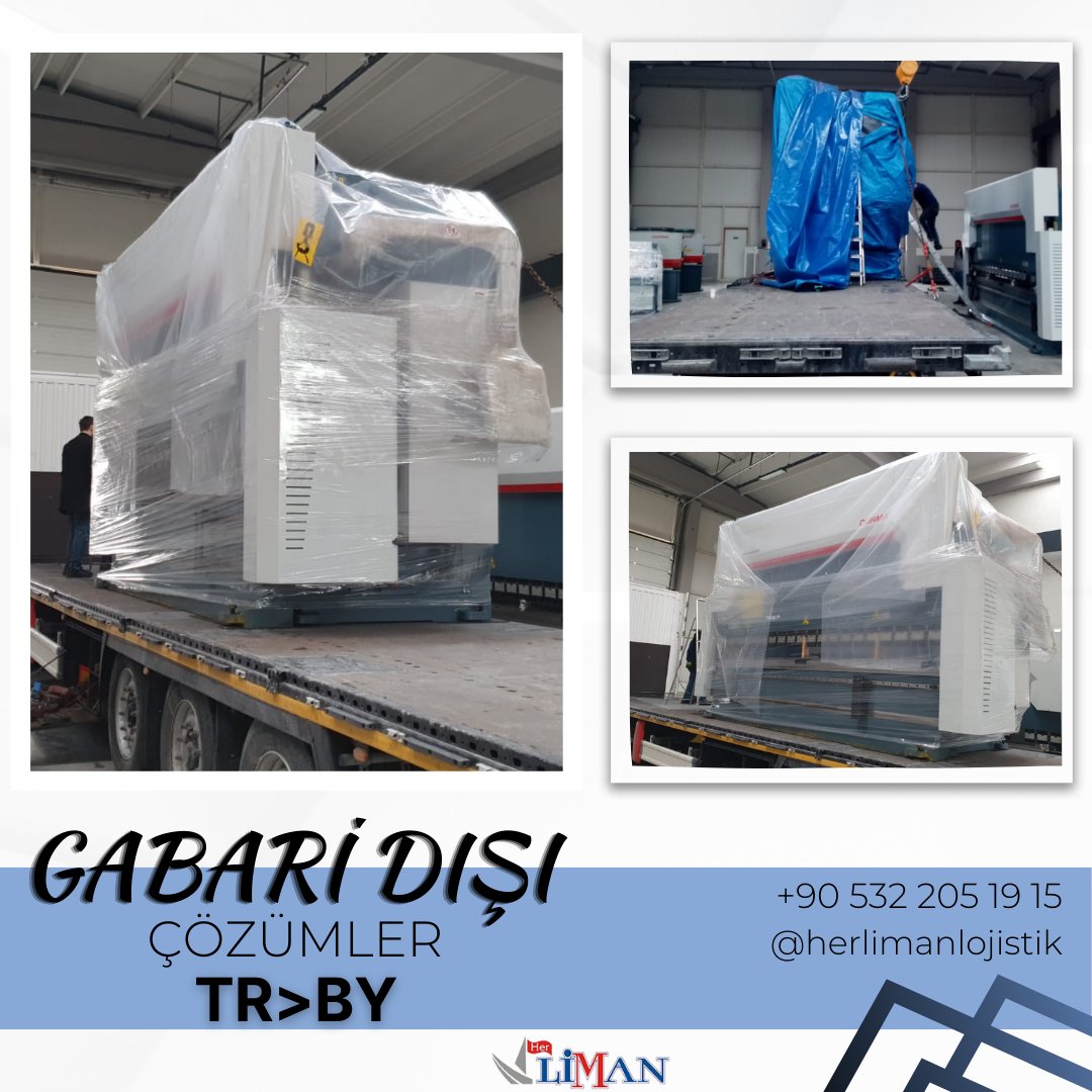 Türkiye>Belarus  🇹🇷🇧🇾

Gabari Dışı Taşımacılık, Proje Taşımacılığı ve Standart Taşımacılıkta değerli taleplerinizi iletmek için;
📞 +90 532 205 19 15
📧 limanexport@gmail.com
🌐 herliman.com

#herliman #lojistik #logistics #FTL #LTL #transportation